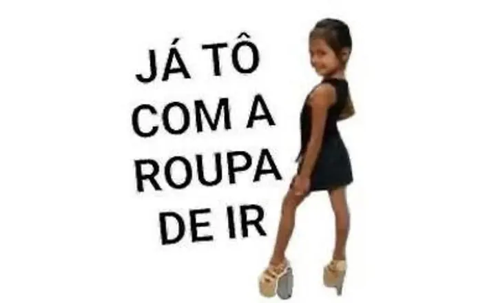 Amo vocês, mas gastei boa parte do dinheiro no look